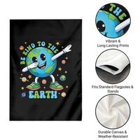 Be Kind To The Earth Garden Flag Cute Environmental Awareness Earth Day