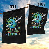Be Kind To The Earth Garden Flag Cute Environmental Awareness Earth Day