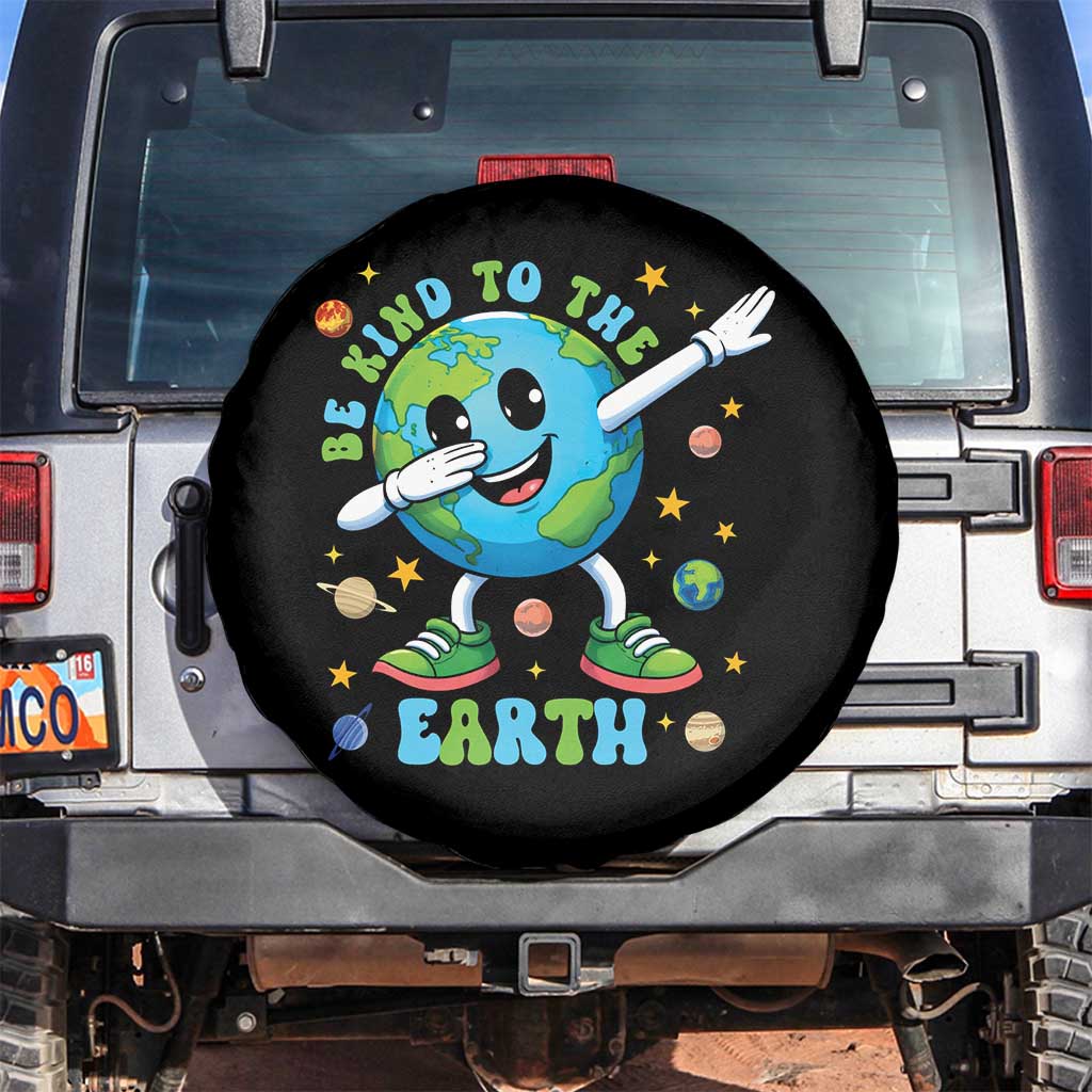 Be Kind To The Earth Spare Tire Cover Cute Environmental Awareness Earth Day