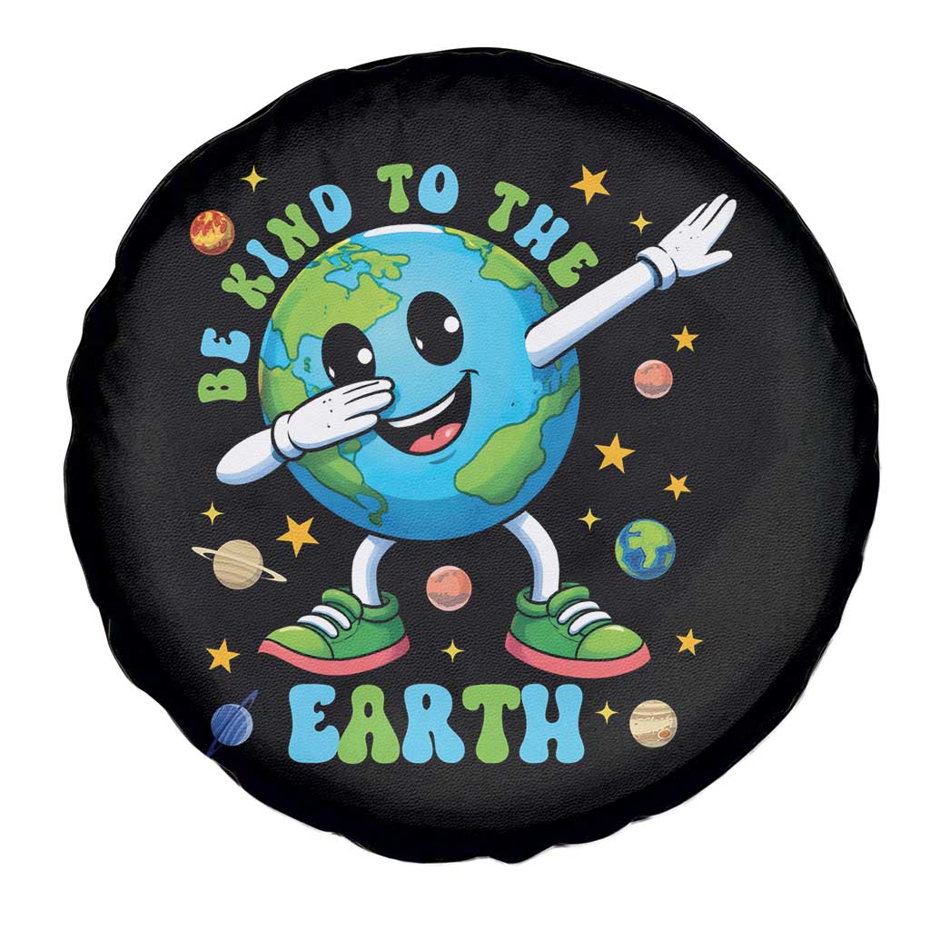 Be Kind To The Earth Spare Tire Cover Cute Environmental Awareness Earth Day