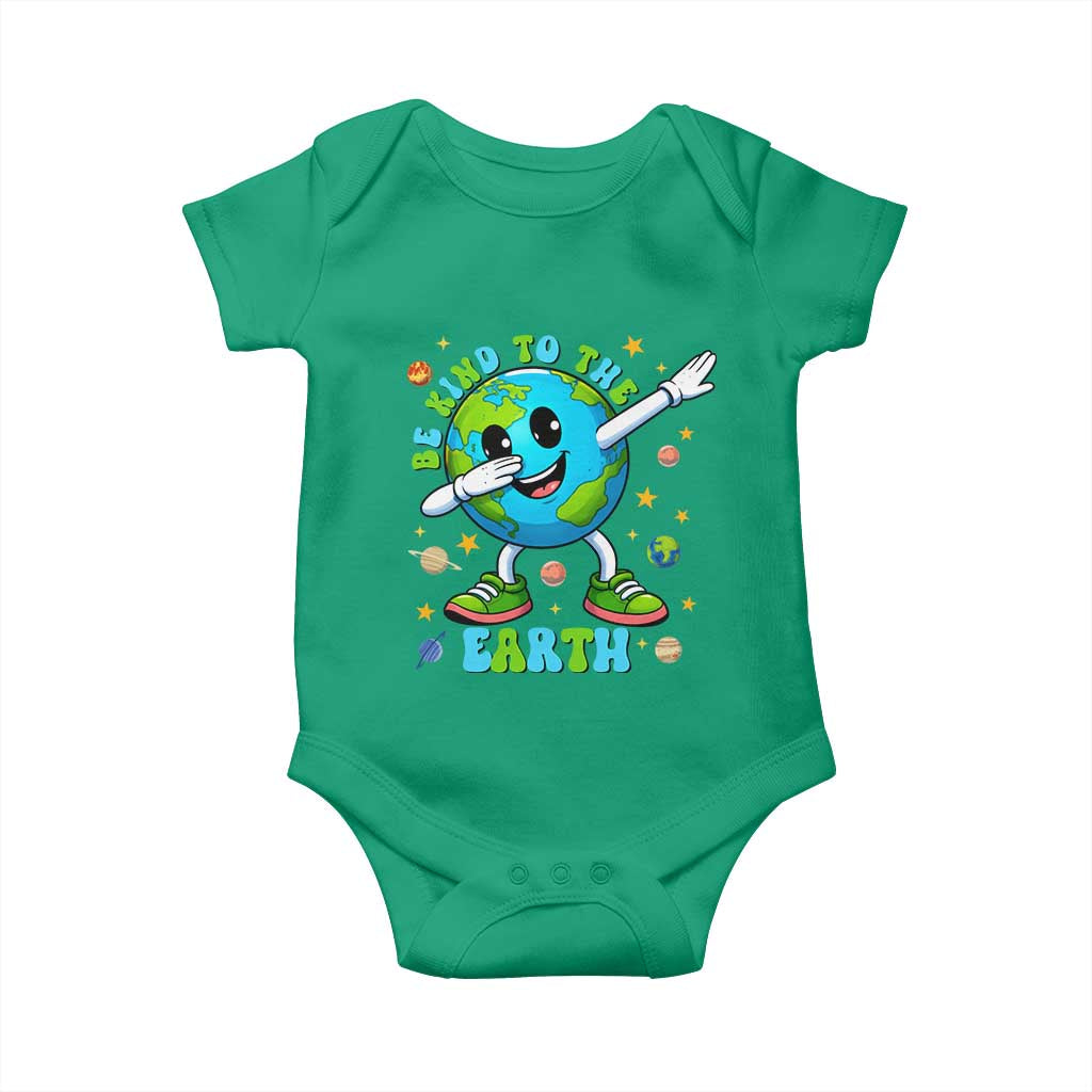 Be Kind To The Earth Baby Onesie Cute Environmental Awareness Earth Day
