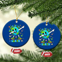 Be Kind To The Earth Ceramic Ornament Cute Environmental Awareness Earth Day