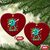 Be Kind To The Earth Ceramic Ornament Cute Environmental Awareness Earth Day