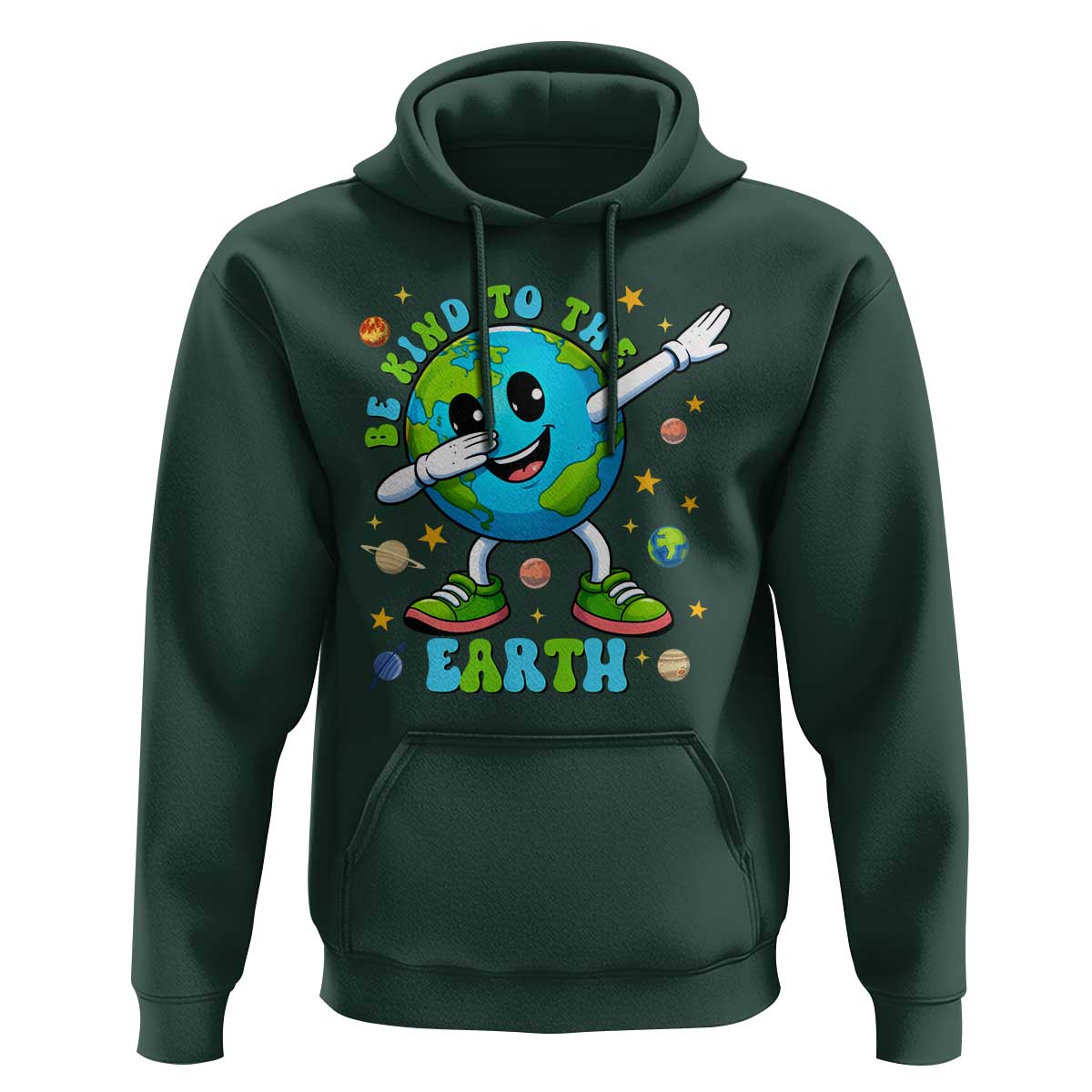 Be Kind To The Earth Hoodie Cute Environmental Awareness Earth Day