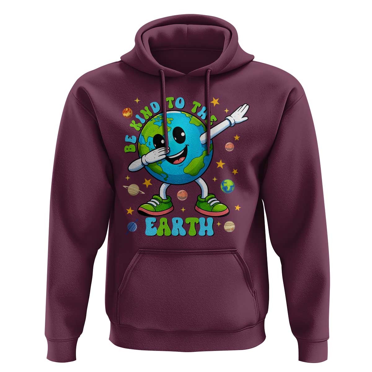 Be Kind To The Earth Hoodie Cute Environmental Awareness Earth Day