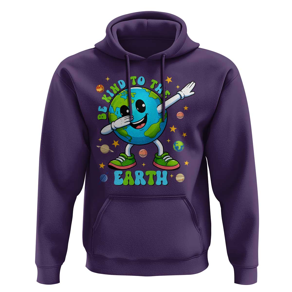 Be Kind To The Earth Hoodie Cute Environmental Awareness Earth Day