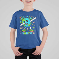 Be Kind To The Earth T Shirt For Kid Cute Environmental Awareness Earth Day