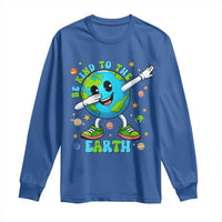 Be Kind To The Earth Long Sleeve Shirt Cute Environmental Awareness Earth Day