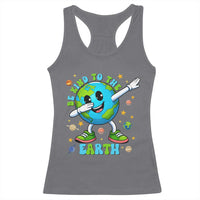 Be Kind To The Earth Racerback Tank Top Cute Environmental Awareness Earth Day