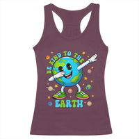 Be Kind To The Earth Racerback Tank Top Cute Environmental Awareness Earth Day