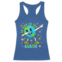Be Kind To The Earth Racerback Tank Top Cute Environmental Awareness Earth Day