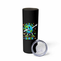 Be Kind To The Earth Skinny Tumbler Cute Environmental Awareness Earth Day