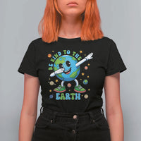 Be Kind To The Earth T Shirt For Women Cute Environmental Awareness Earth Day