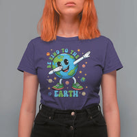 Be Kind To The Earth T Shirt For Women Cute Environmental Awareness Earth Day