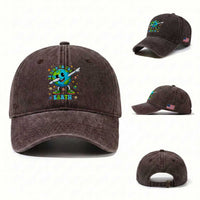Be Kind To The Earth Washed Cotton Baseball Cap Cute Environmental Awareness Earth Day