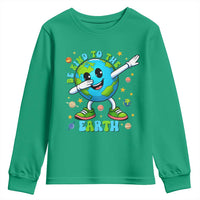 Be Kind To The Earth Youth Sweatshirt Cute Environmental Awareness Earth Day