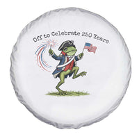 250th Anniversary USA Spare Tire Cover Funny Patriotic Frog USA Independence Day