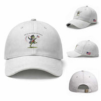 250th Anniversary USA Baseball Cap Funny Patriotic Frog USA Independence Day