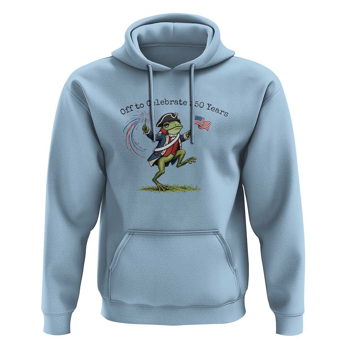 250th Anniversary USA Hoodie Funny Patriotic Frog USA Independence Day