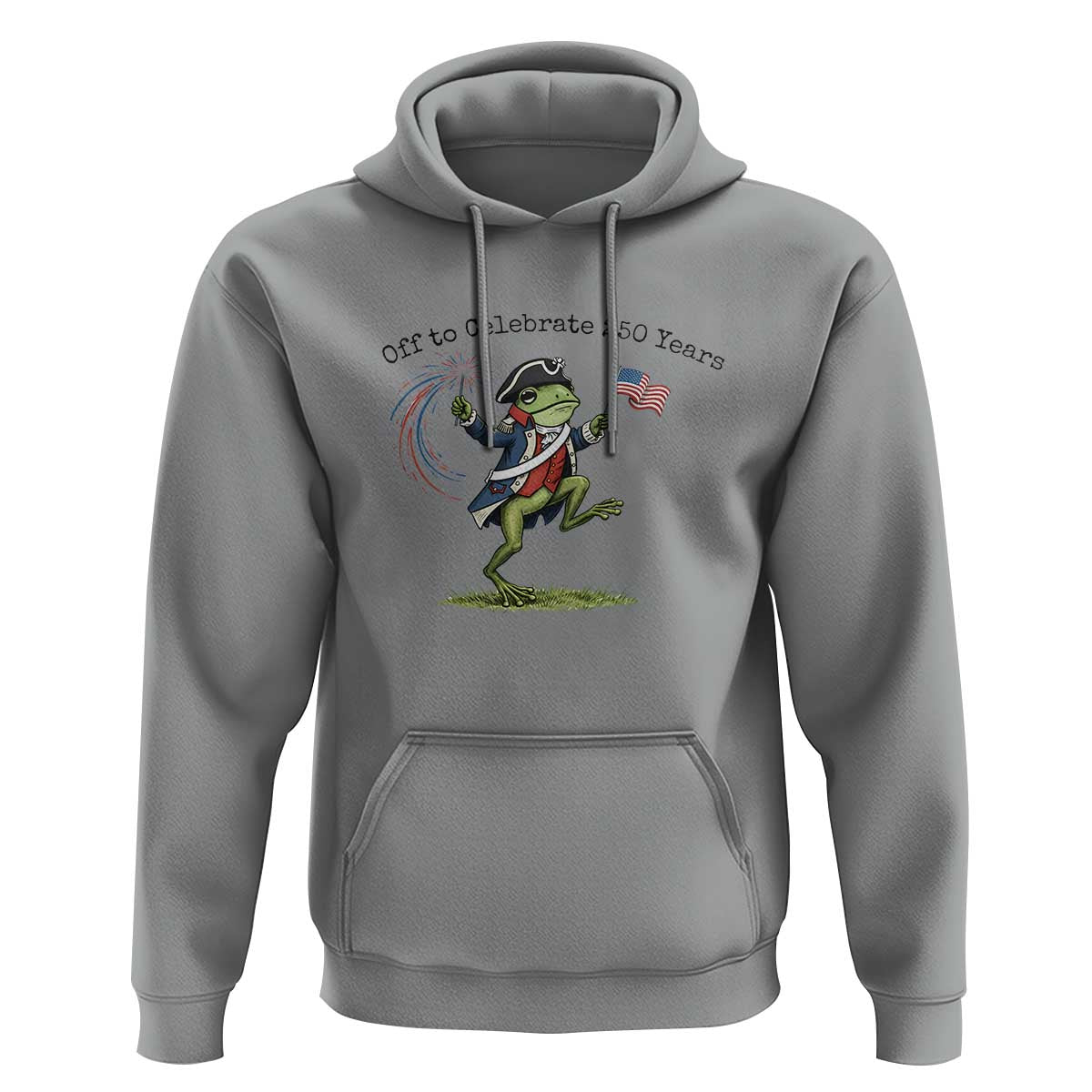 250th Anniversary USA Hoodie Funny Patriotic Frog USA Independence Day