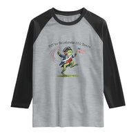 250th Anniversary USA Raglan Shirt Funny Patriotic Frog USA Independence Day