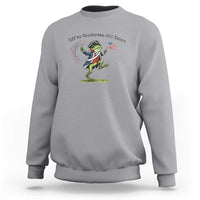 250th Anniversary USA Sweatshirt Funny Patriotic Frog USA Independence Day