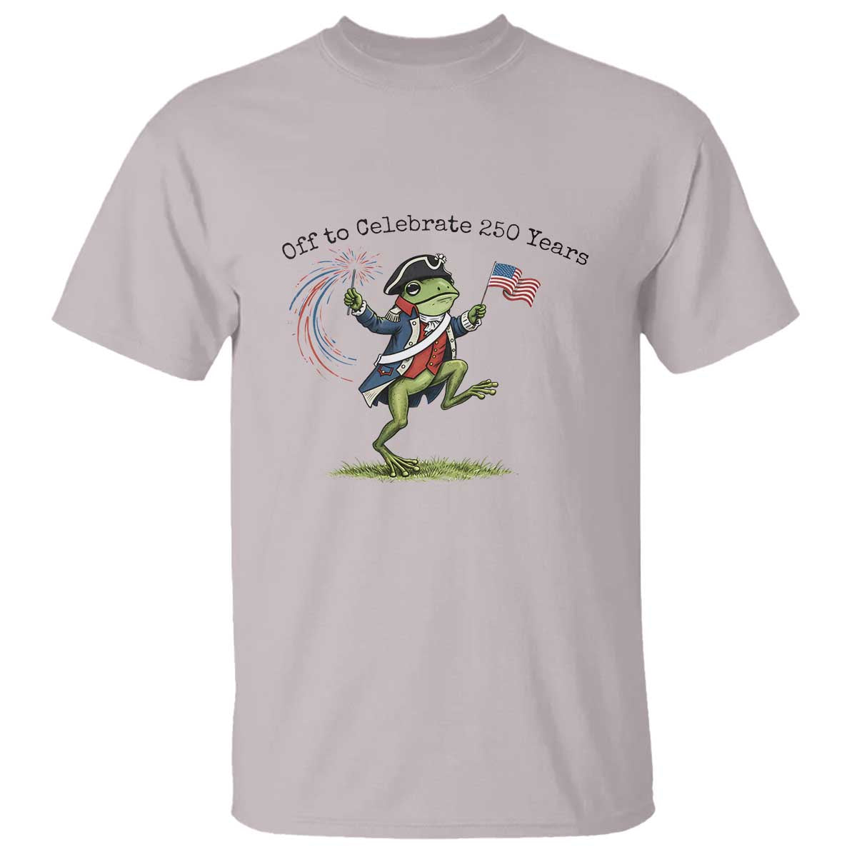 250th Anniversary USA T Shirt Funny Patriotic Frog USA Independence Day