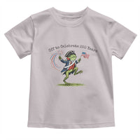 250th Anniversary USA Toddler T Shirt Funny Patriotic Frog USA Independence Day