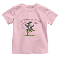 250th Anniversary USA Toddler T Shirt Funny Patriotic Frog USA Independence Day