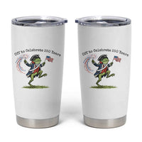 250th Anniversary USA Tumbler Cup Funny Patriotic Frog USA Independence Day