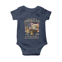 USA 250th Anniversary Baby Onesie America 1776-2026 Patriotic Eagle Liberty Bell