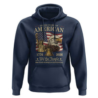 USA 250th Anniversary Hoodie America 1776-2026 Patriotic Eagle Liberty Bell