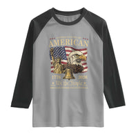 USA 250th Anniversary Raglan Shirt America 1776-2026 Patriotic Eagle Liberty Bell