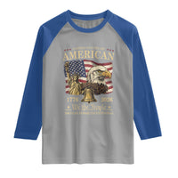 USA 250th Anniversary Raglan Shirt America 1776-2026 Patriotic Eagle Liberty Bell