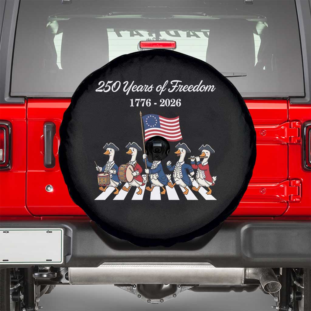 250 Years Of Freedom Spare Tire Cover Silly Goose Patriotic 4th of July
