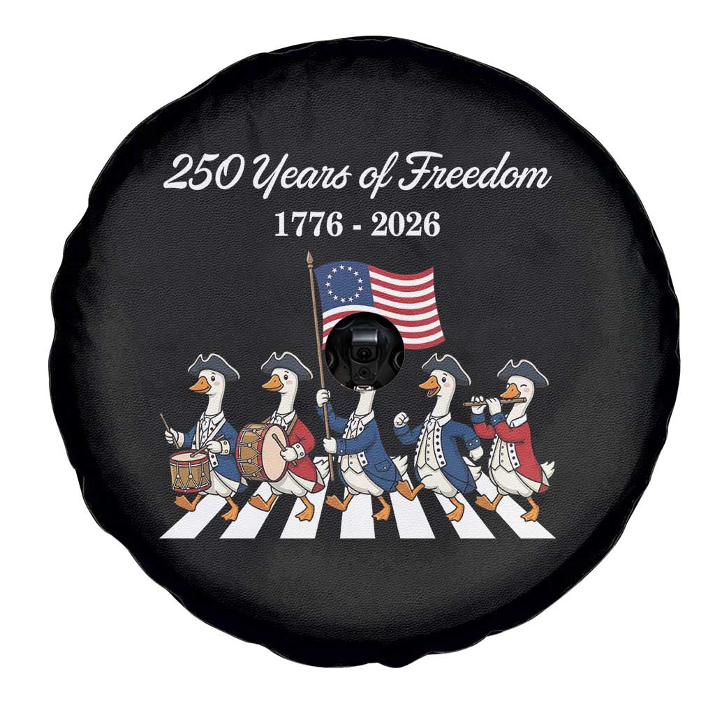 250 Years Of Freedom Spare Tire Cover Silly Goose Patriotic 4th of July