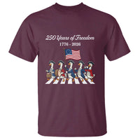 250 Years Of Freedom T Shirt Silly Goose Patriotic 4th of July