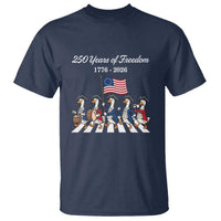 250 Years Of Freedom T Shirt Silly Goose Patriotic 4th of July
