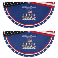 250 Years Of Freedom Patriotic Fan Flag Silly Goose American 4th of July