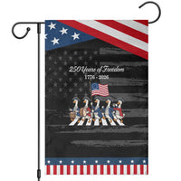 250 Years Of Freedom Patriotic Garden Flag Silly Goose Patriotic 4th of July