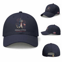 Feral and Free Funny Raccoon 4th of July Baseball Cap USA 250 Years Freedom Independence Anniversary Gift