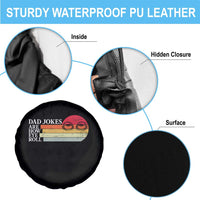 Dad Jokes are How Eye Roll Spare Tire Cover Funny Father's Day Gift