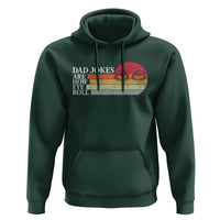 Dad Jokes are How Eye Roll Hoodie Funny Father's Day Gift