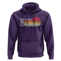 Dad Jokes are How Eye Roll Hoodie Funny Father's Day Gift