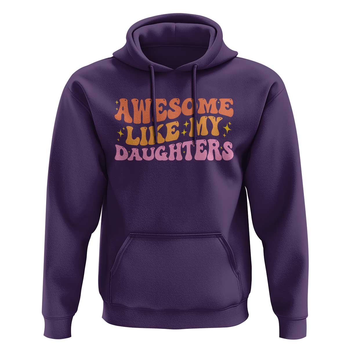 Awesome Like My Daughter Hoodie Funny Mom Dad Mother's Day Father's Day