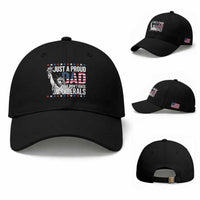 Just A Proud Dad that Didn't Raise Liberals Baseball Cap Funny Dad Man Saying