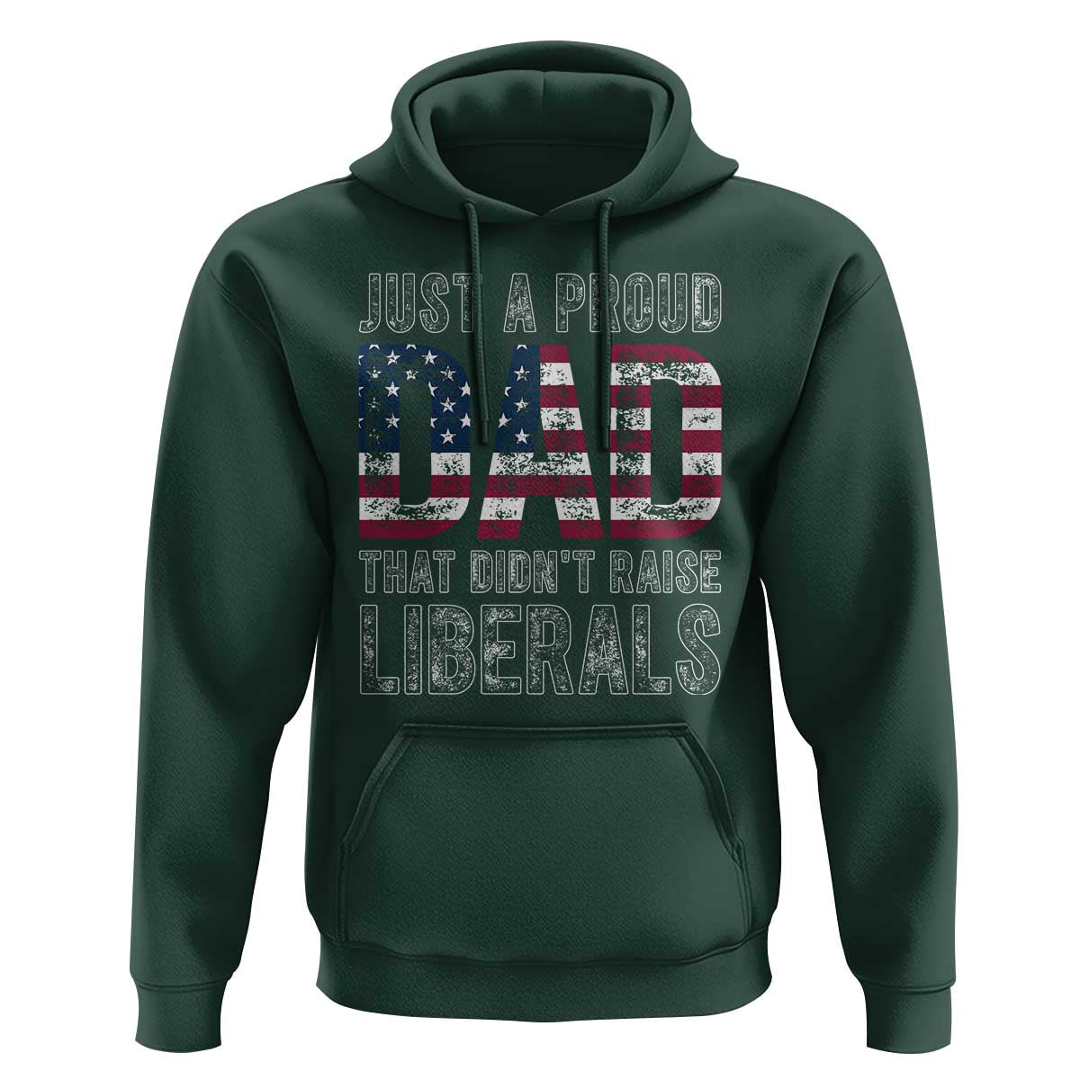 Just A Proud Dad that Didn't Raise Liberals Hoodie Funny Father's Day 4th of July