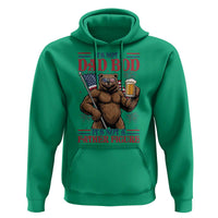 It's Not A Dad BOD It's A Father Figure Hoodie Dad Bear Drinking Beer 4th of July