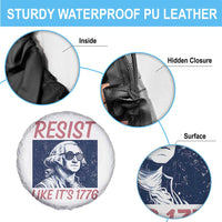 Resist Like its 1776 Spare Tire Cover America 4th of July 250 Years Freedom