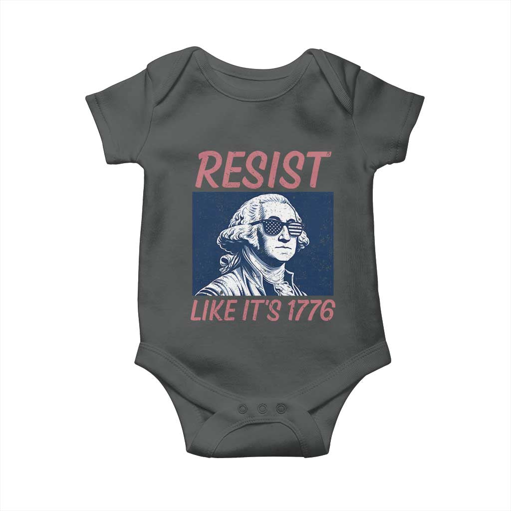 Resist Like its 1776 Baby Onesie America 4th of July 250 Years Freedom